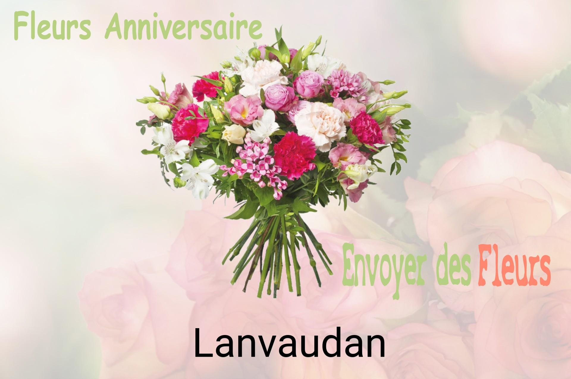 Bouquet de fleurs d’anniversaire livré à Lanvaudan