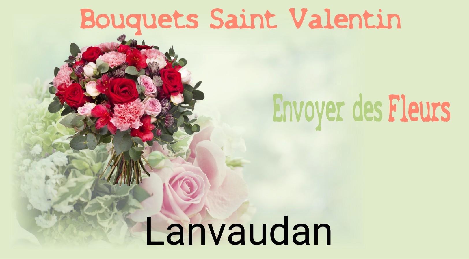 Roses de Saint-Valentin livrées à Lanvaudan